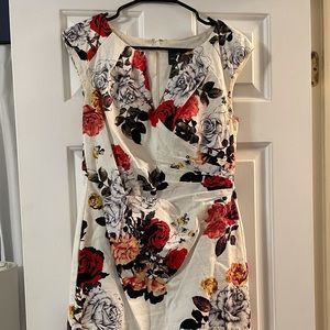 Adrianna Pappell Floral Dress - Size 8